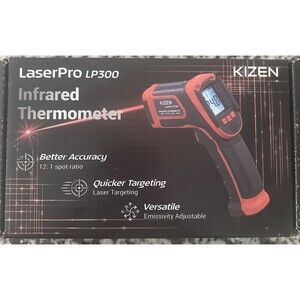 KIZEN Infrared Thermometer LaserPro LP300 Handheld Temperature Gun Orange NIB